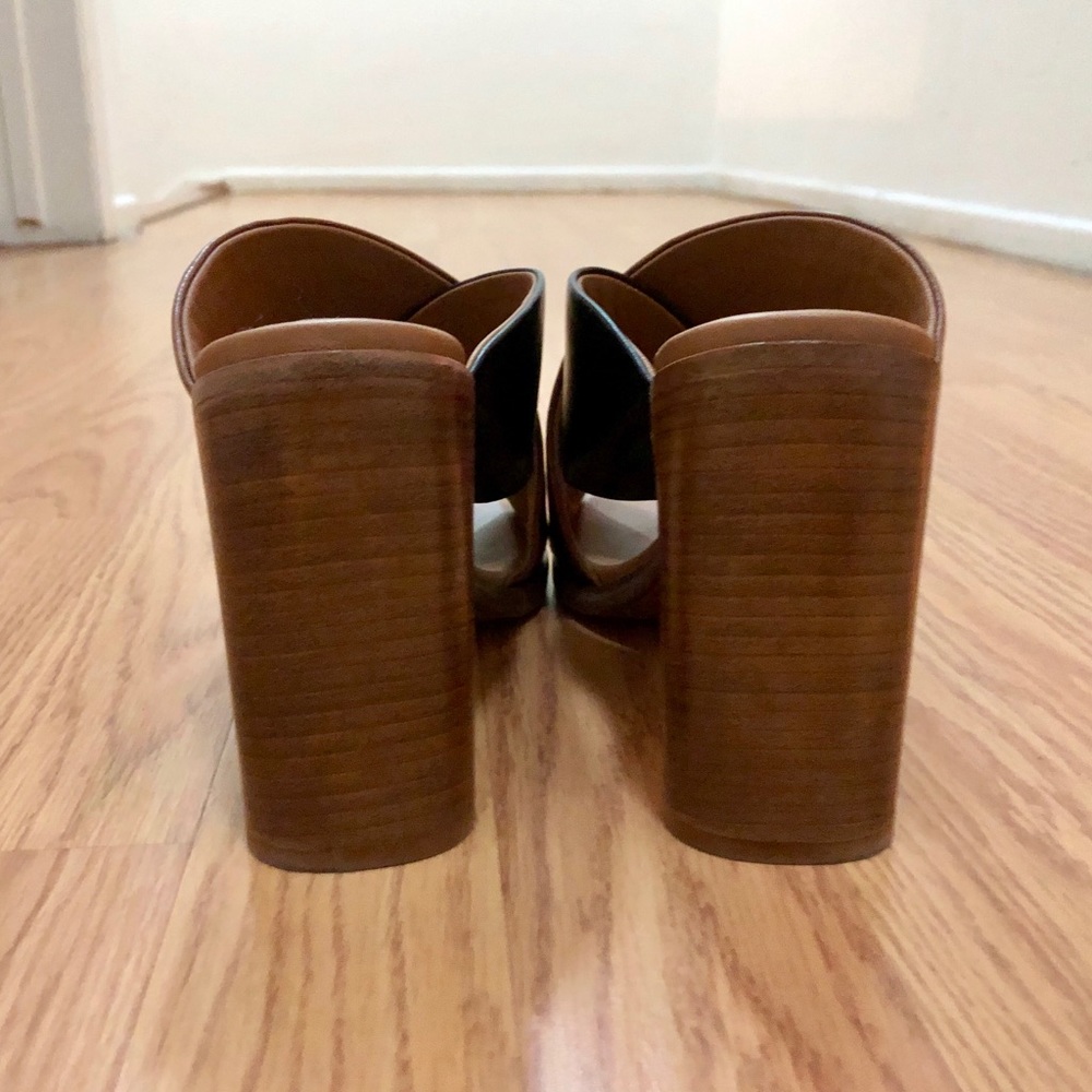 Brunello Cucinelli Bi-color Block Heels 37.5 - Picture 6 of 6
